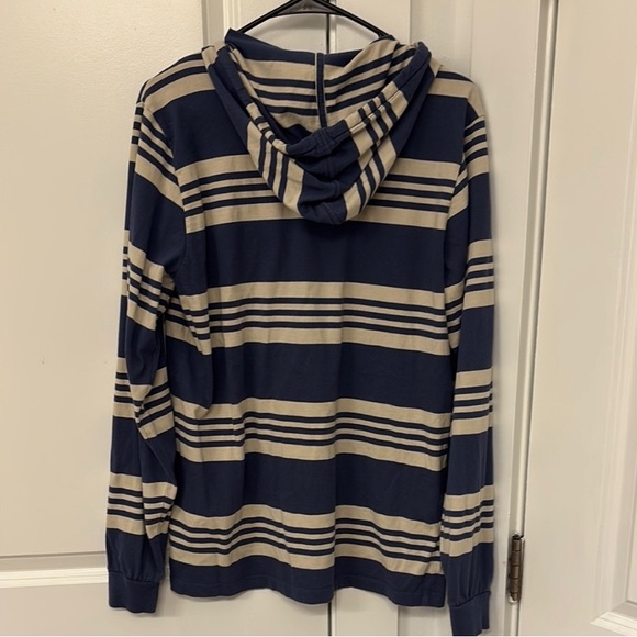 Katin Navy and Cream Striped Hoodie - Picture 7 of 7